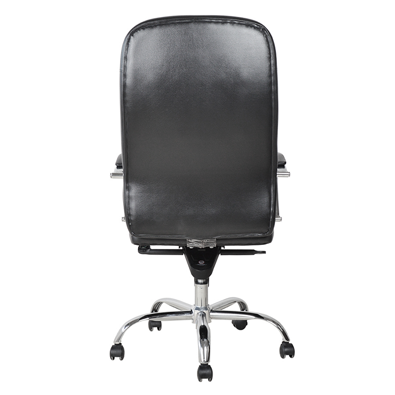 Chaise de bureau ergonomique avec accoudoir chromé (M-6117)
