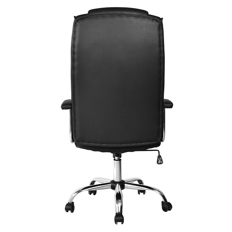 Fauteuil de bureau exécutif pivotant en cuir Pu à dossier haut (M-6119)