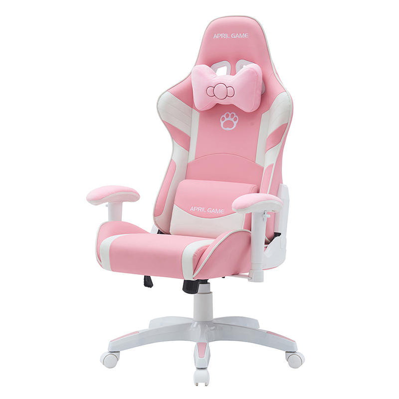 Chaise de jeu pour ordinateur Silla Gamer mignonne et confortable (T-7120)