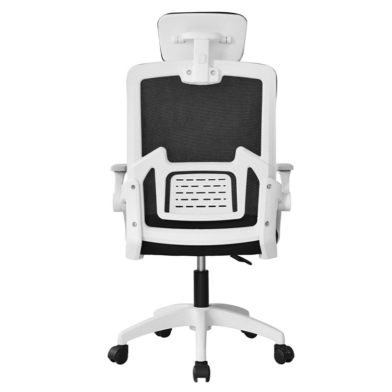 Chaise de maille de secrétaire à accoudoir rabattable en PP à dossier haut (Y-2311)