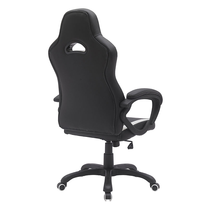 Chaise de bureau de bureau en cuir PU à hauteur réglable ergonomique populaire (Y-2430)