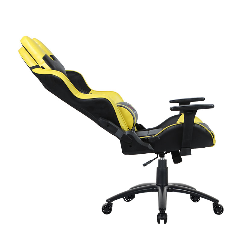 Chaise de jeu pivotante 3D avec réglage de la hauteur des accoudoirs et rotation avant-arrière (Y-2576)