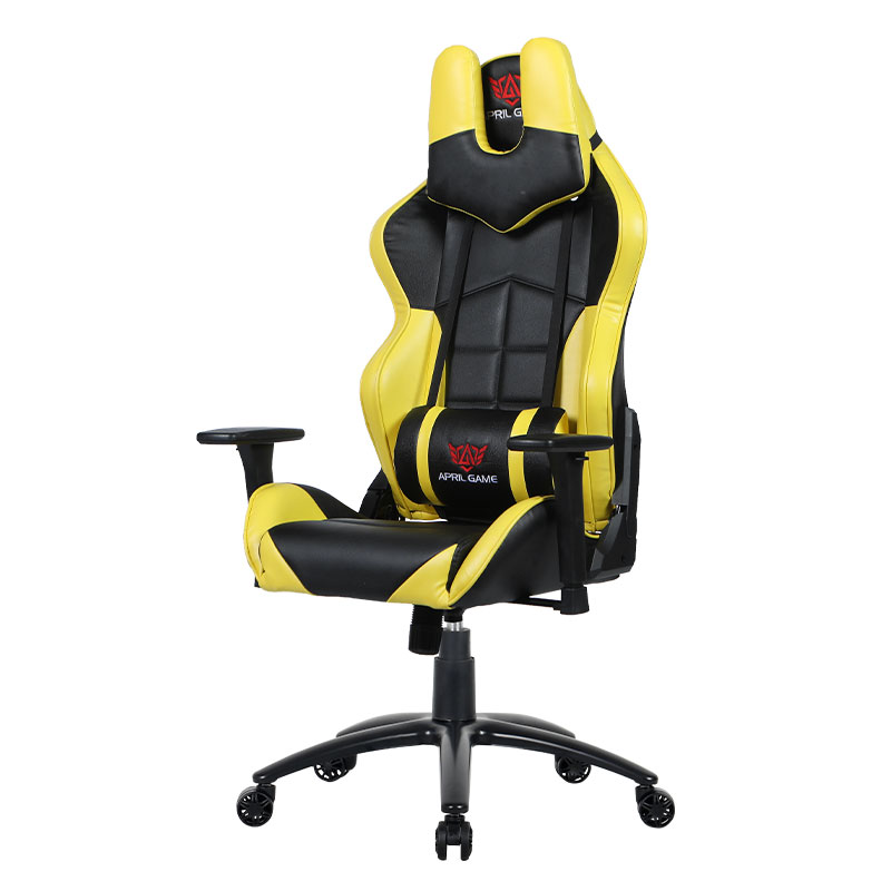 Chaise de jeu pivotante 3D avec réglage de la hauteur des accoudoirs et rotation avant-arrière (Y-2576)