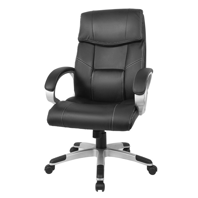 Chaise de bureau Boss à dossier haut avec accoudoir rembourré de peinture (Y-2592)