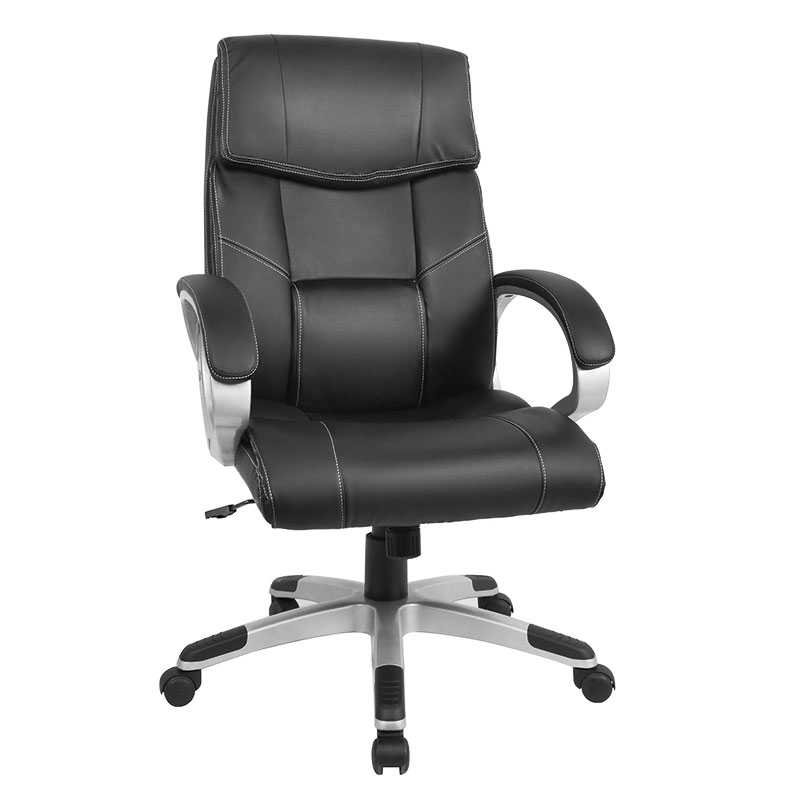 Chaise de bureau Boss à dossier haut avec accoudoir rembourré de peinture (Y-2592)