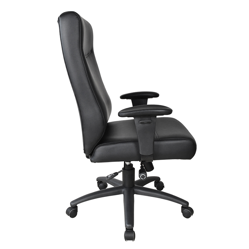 Fauteuil de bureau exécutif à accoudoir réglable en PU à dossier haut (Y-2821)