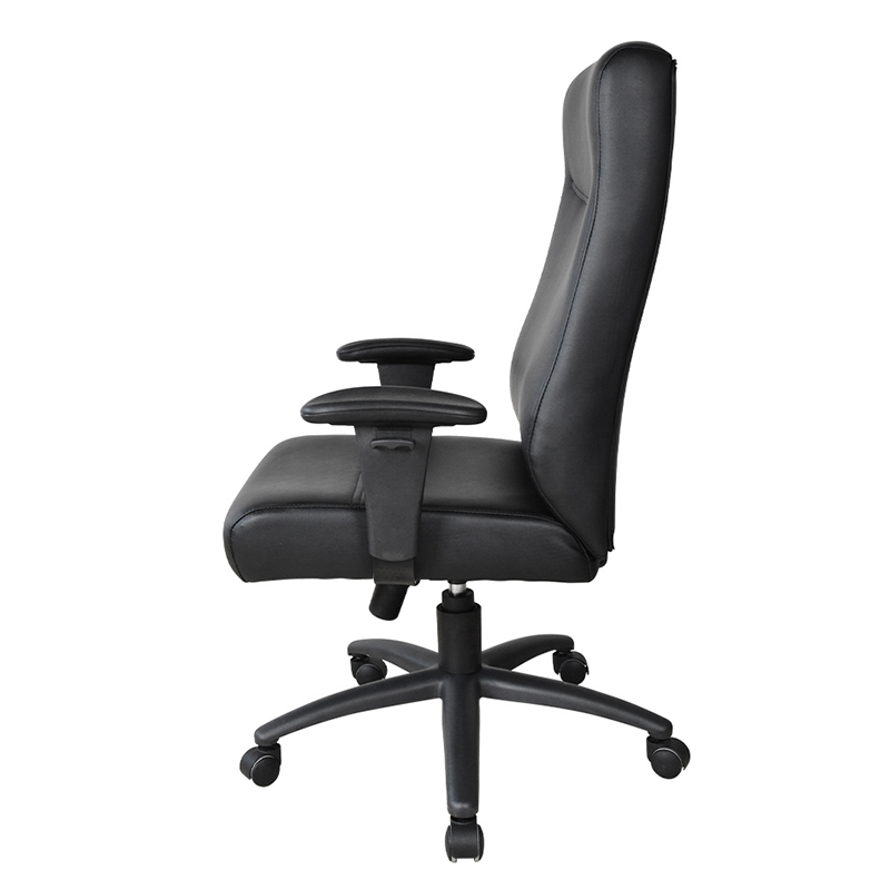 Fauteuil de bureau exécutif à accoudoir réglable en PU à dossier haut (Y-2821)