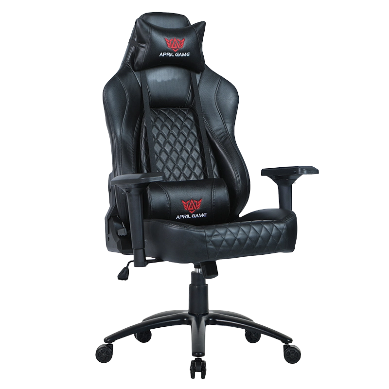 Haut arrière 4d accoudoir noir Paindre de jeu de base en métal (Y-2520)