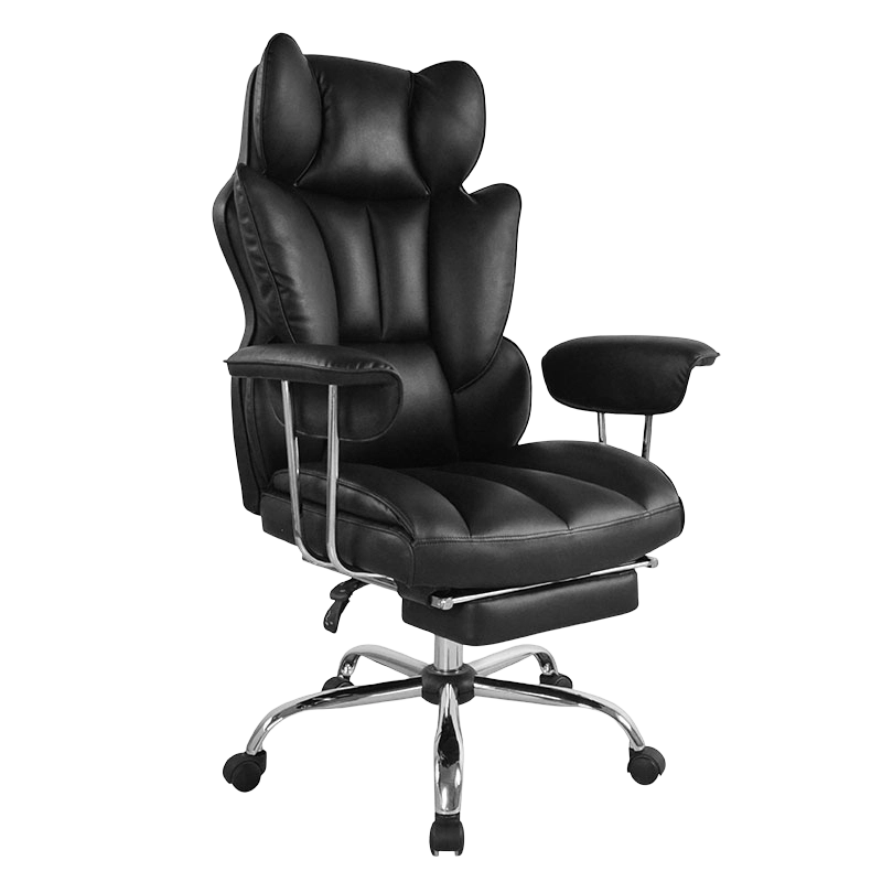 High Back Chrome Pad Accouding Executive Office Chair (M-6140)