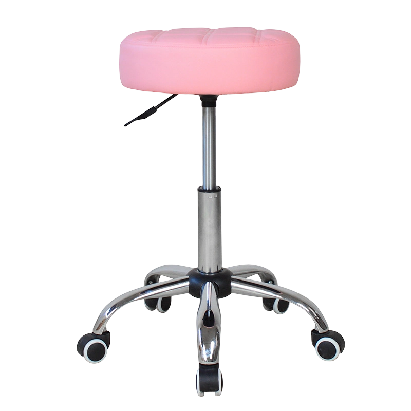 Chaises de salon rondes en cuir simples pivotantes (GY-1007)